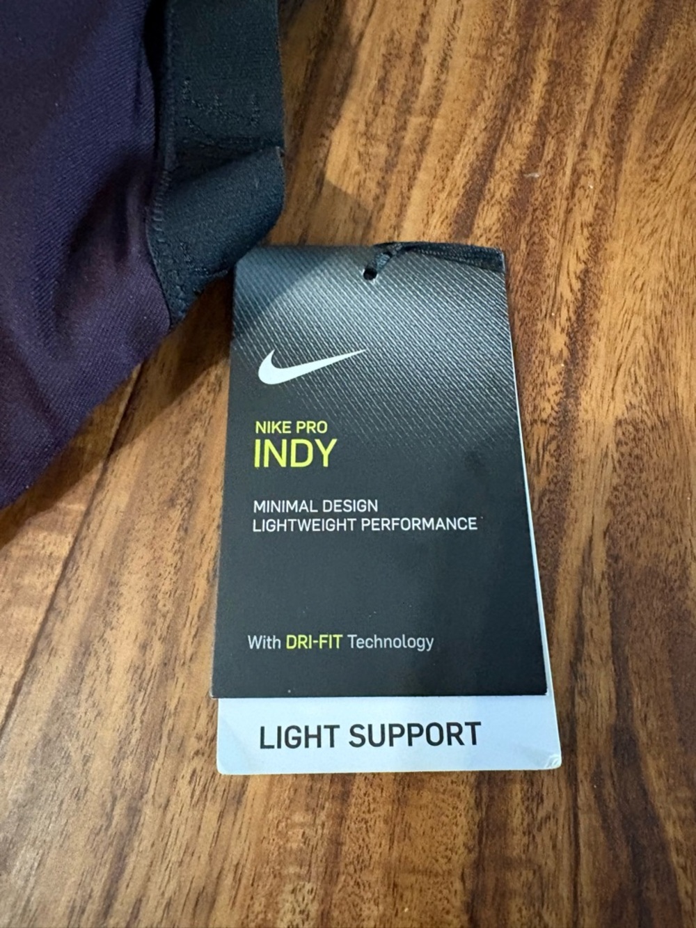 Nike Pro Indy Sports Bra - Picture 4 of 7